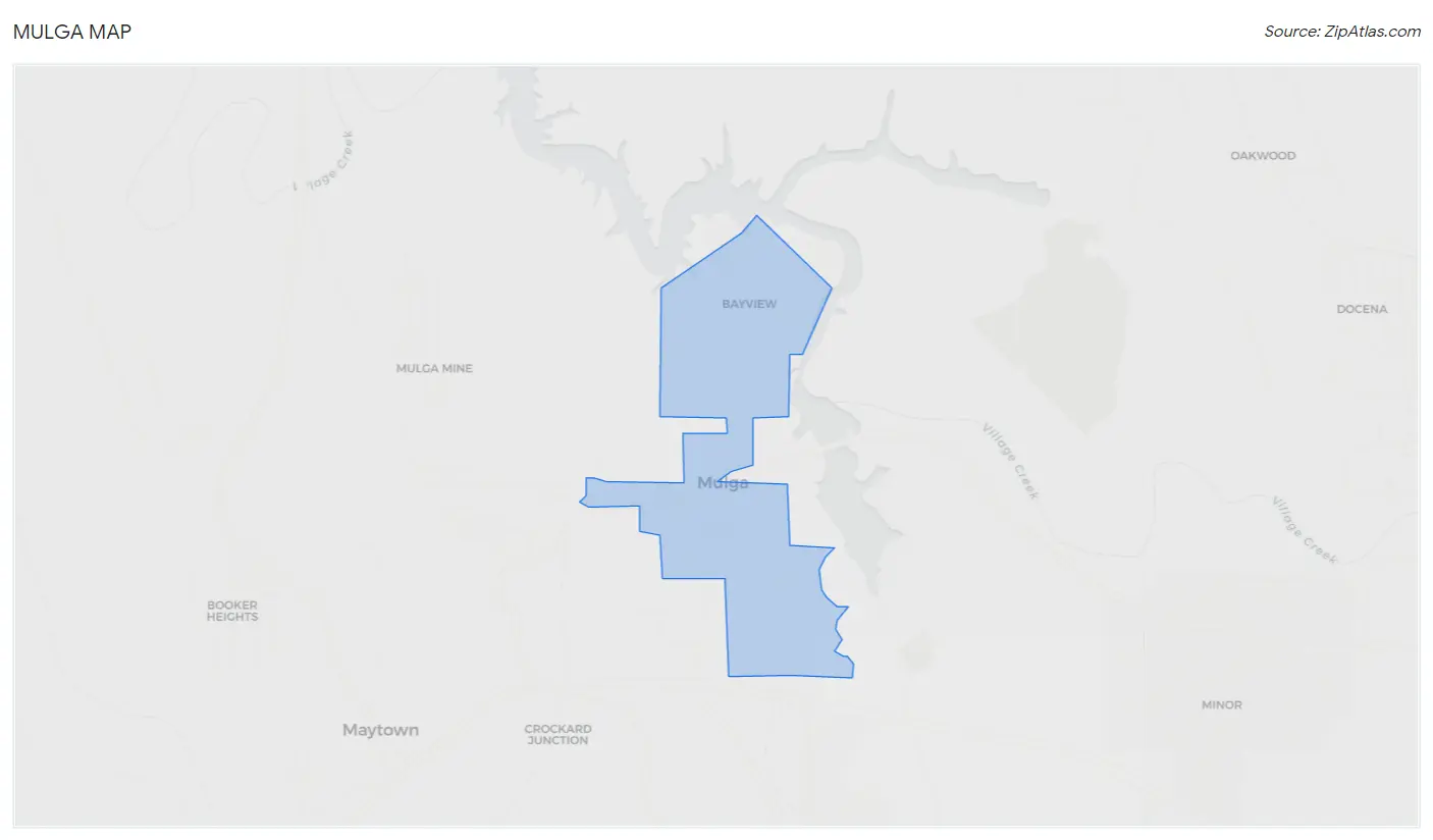 Mulga Map