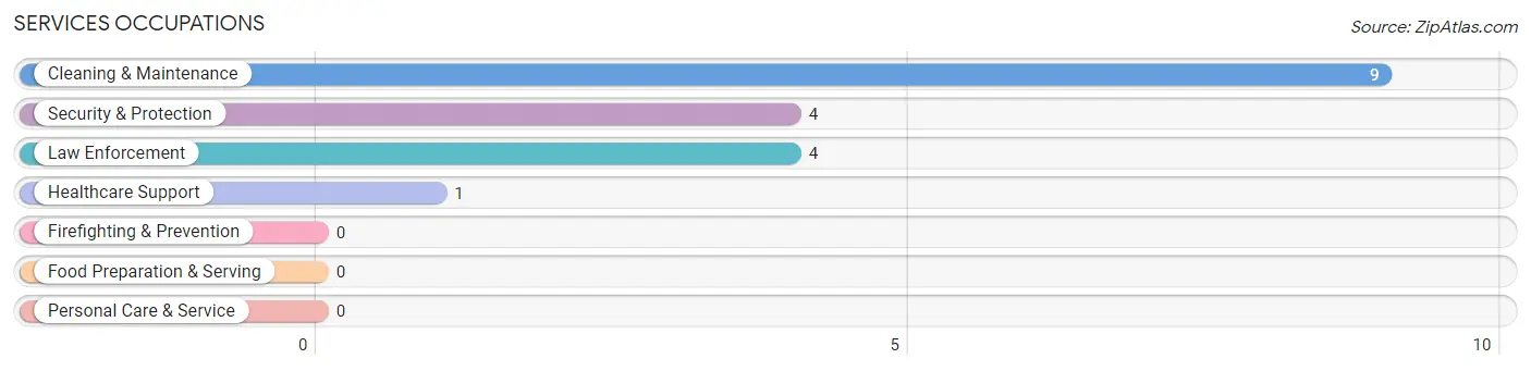 Services Occupations in Nauvoo