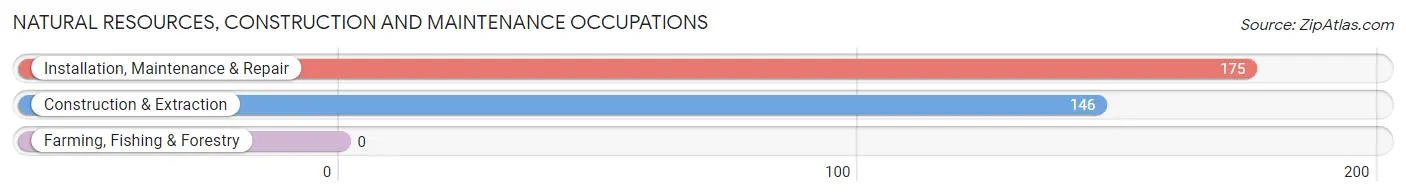 Natural Resources, Construction and Maintenance Occupations in Piedmont