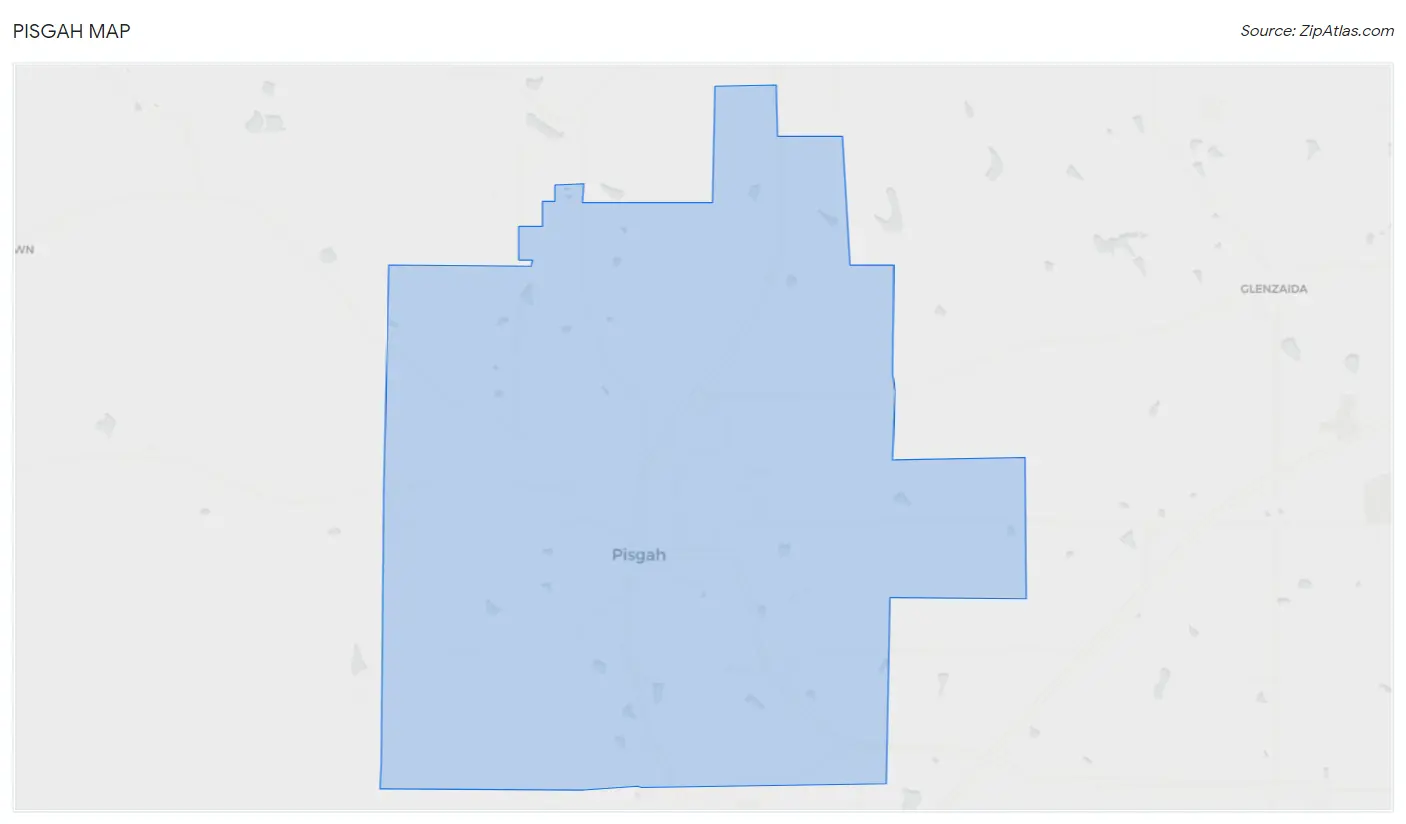 Pisgah Map