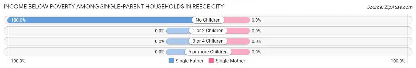 Income Below Poverty Among Single-Parent Households in Reece City