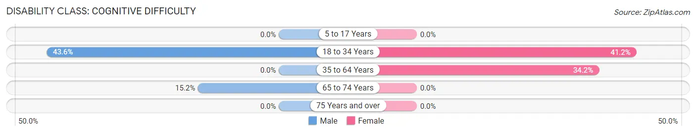 Disability in Shiloh: <span>Cognitive Difficulty</span>