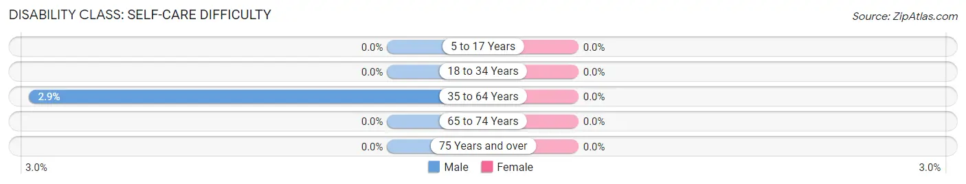 Disability in Stapleton: <span>Self-Care Difficulty</span>