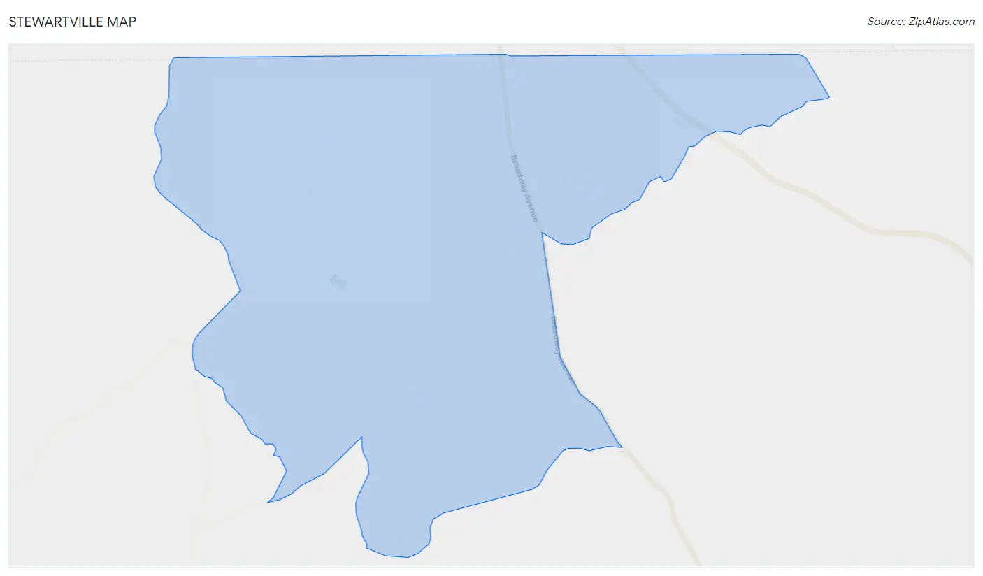 Stewartville Map