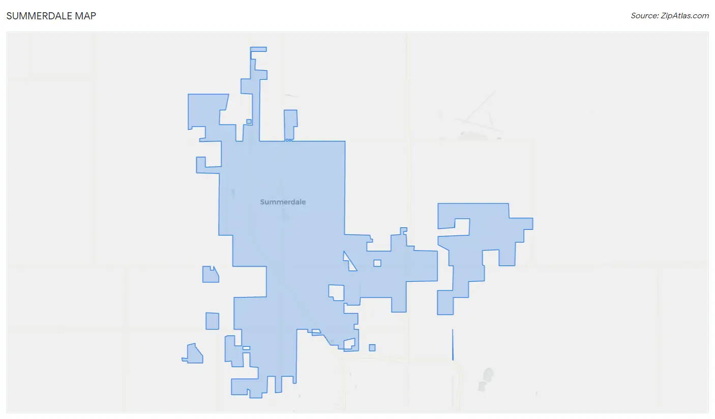 Summerdale Map