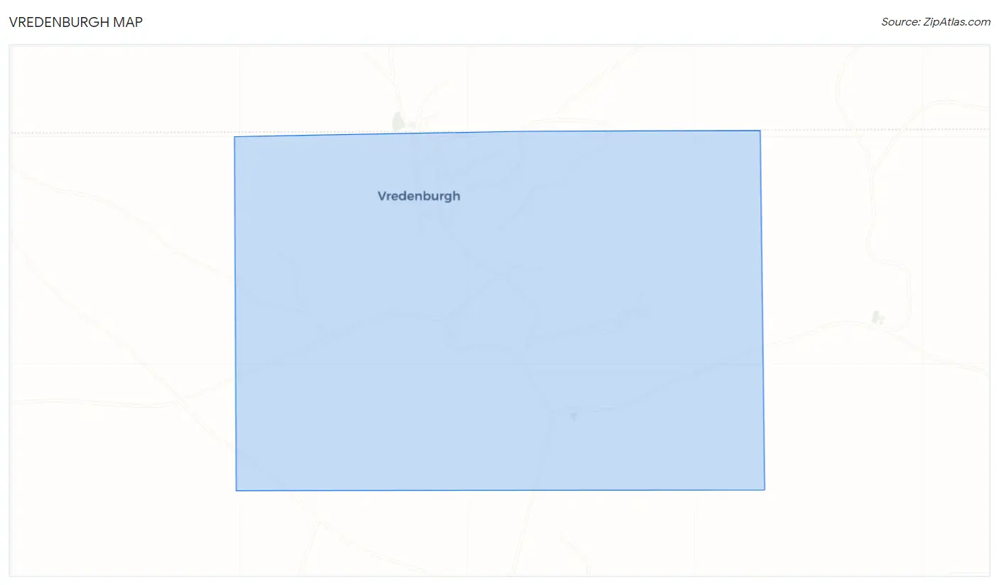 Vredenburgh Map