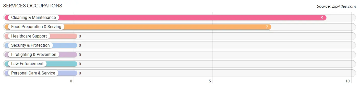 Services Occupations in Appleton