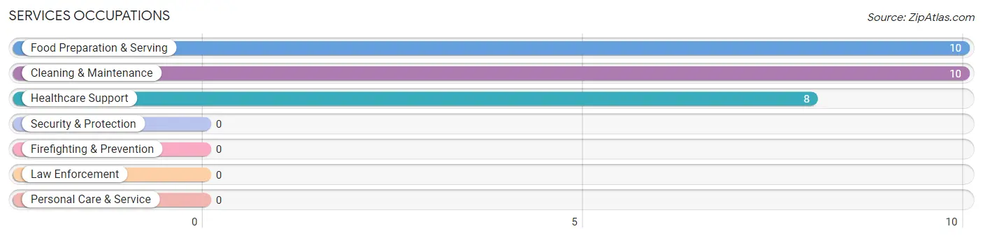 Services Occupations in Bellefonte