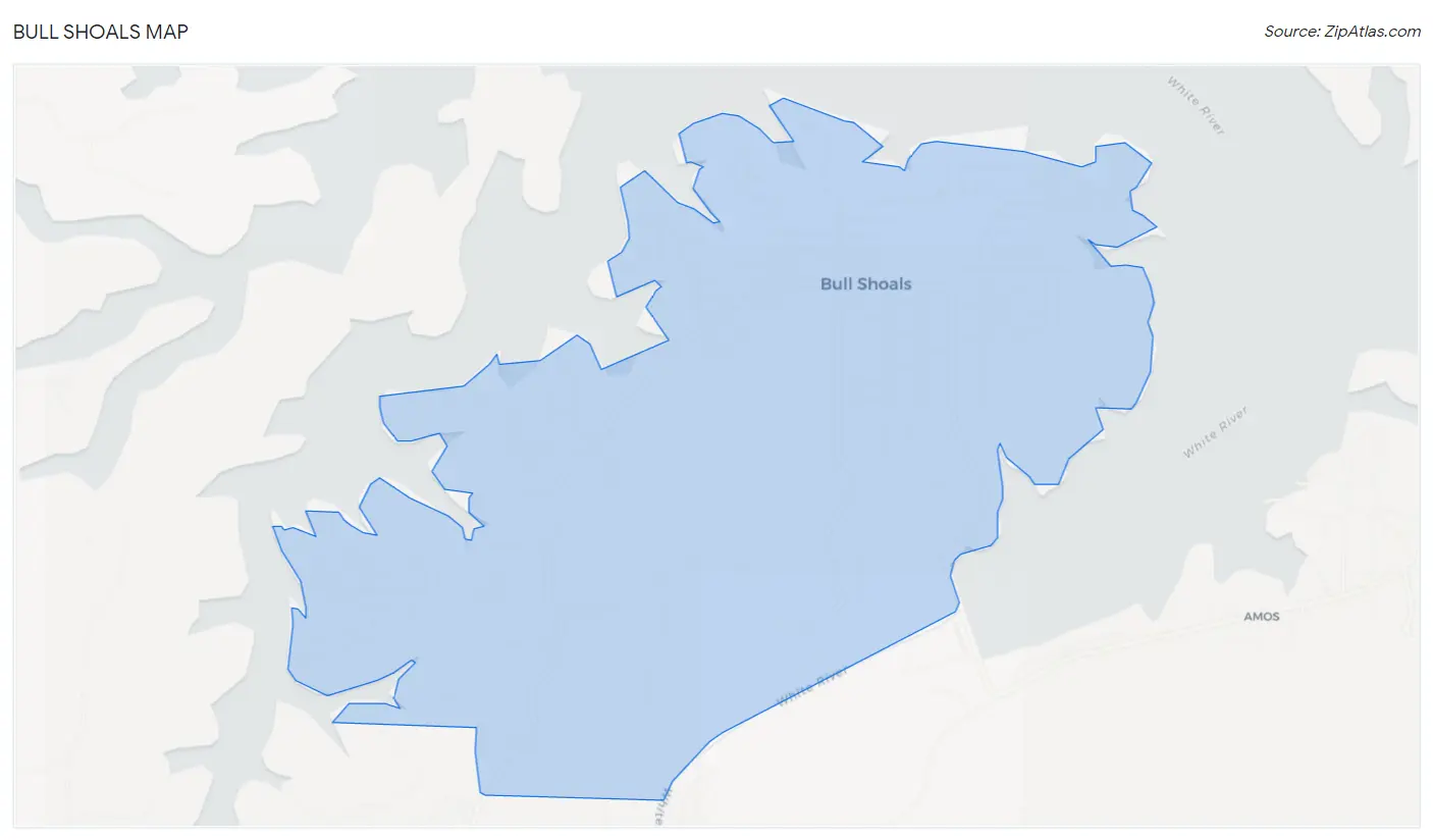 Bull Shoals Map