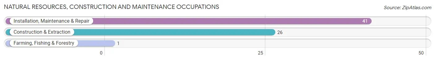 Natural Resources, Construction and Maintenance Occupations in Caldwell