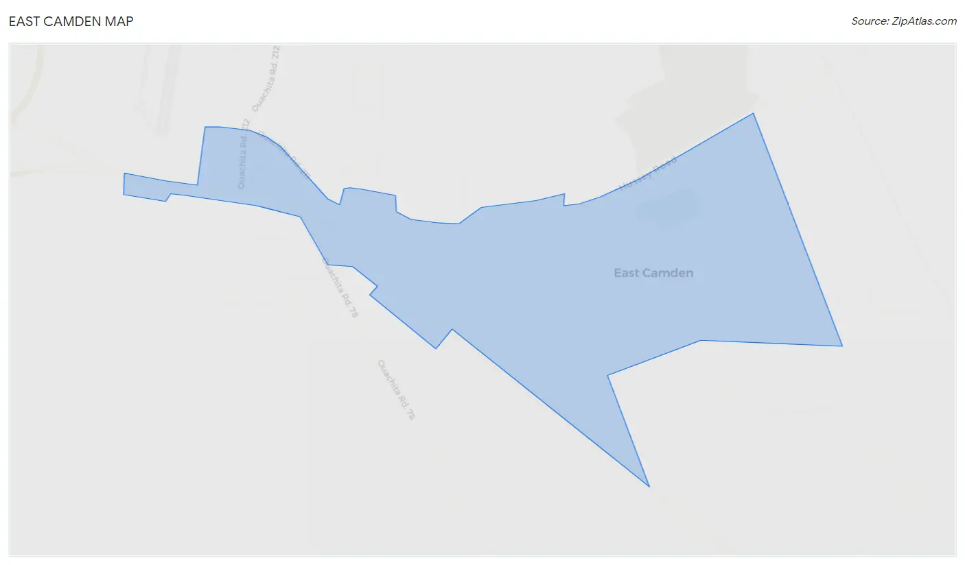 East Camden Map