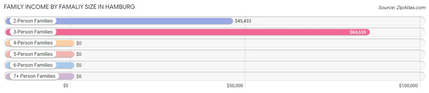 Family Income by Famaliy Size in Hamburg