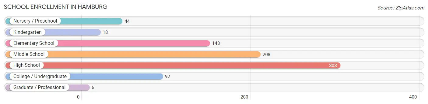 School Enrollment in Hamburg