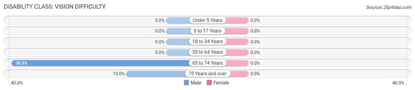 Disability in Joiner: <span>Vision Difficulty</span>