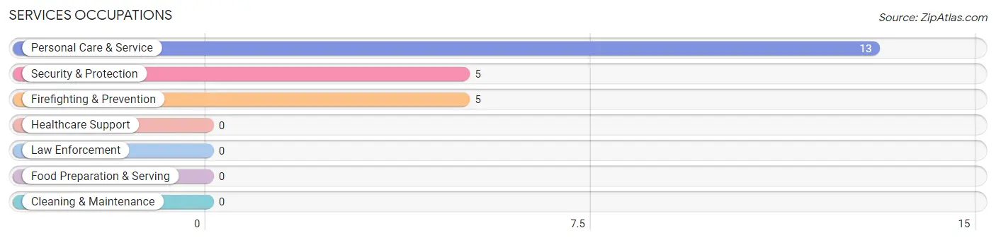 Services Occupations in Kirby