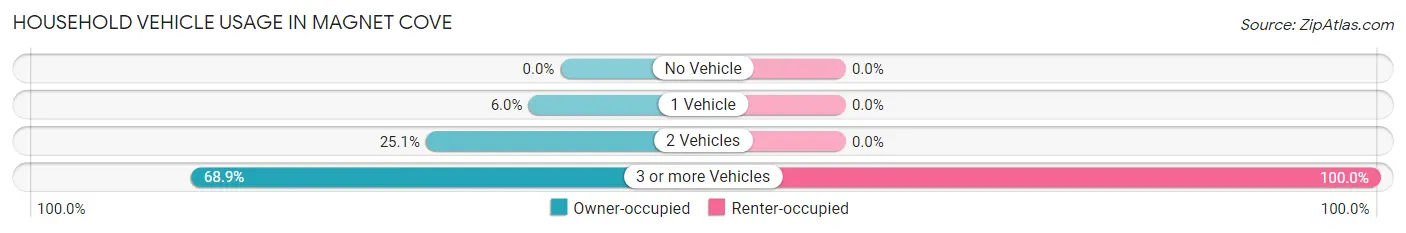 Household Vehicle Usage in Magnet Cove