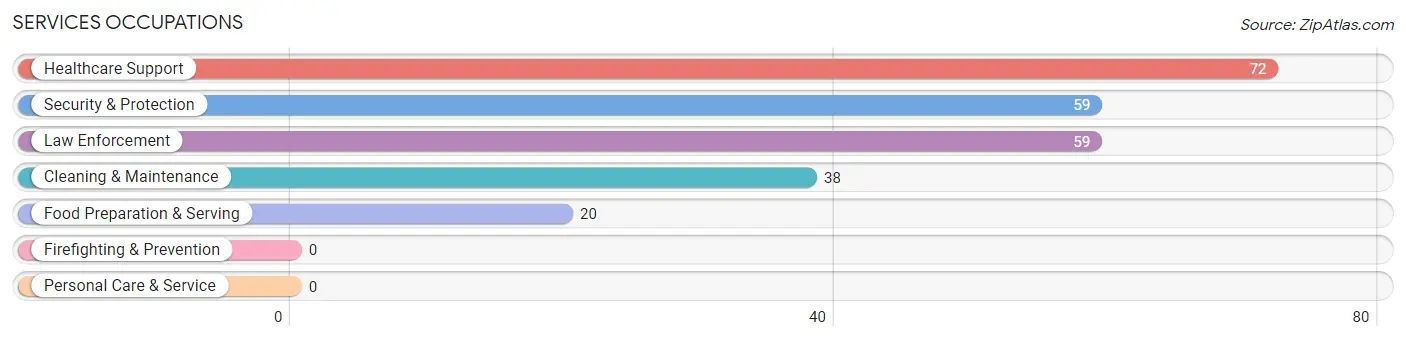 Services Occupations in Marianna