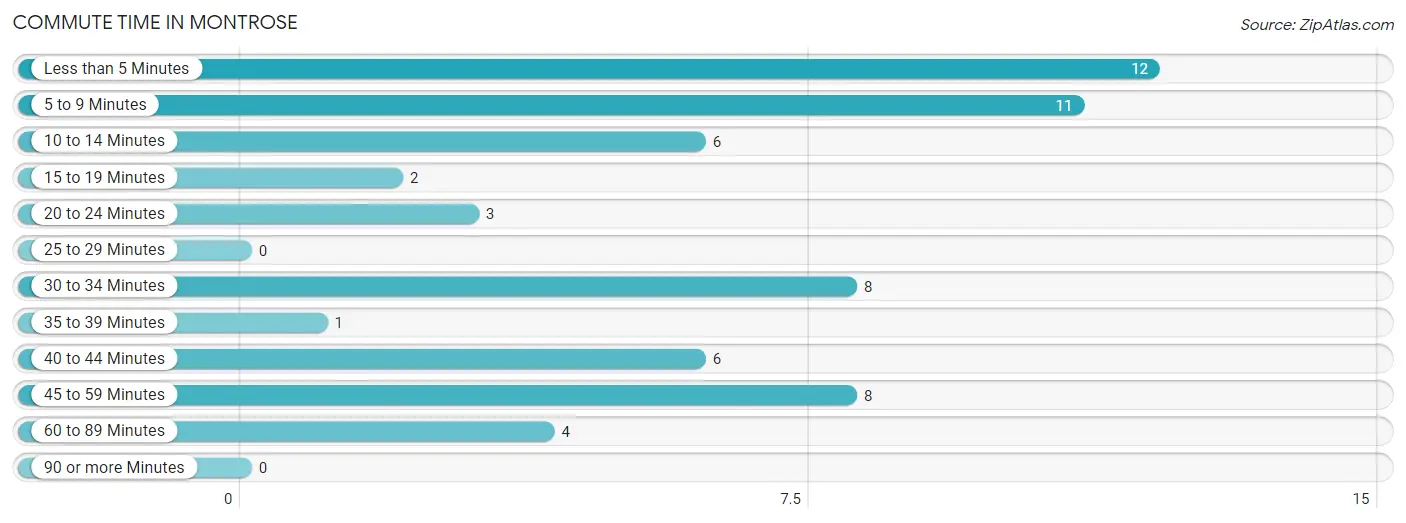 Commute Time in Montrose