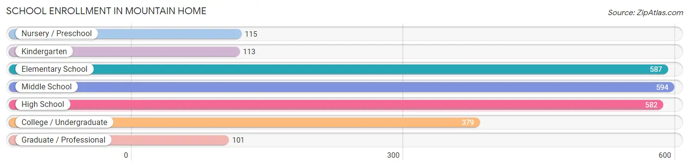 School Enrollment in Mountain Home