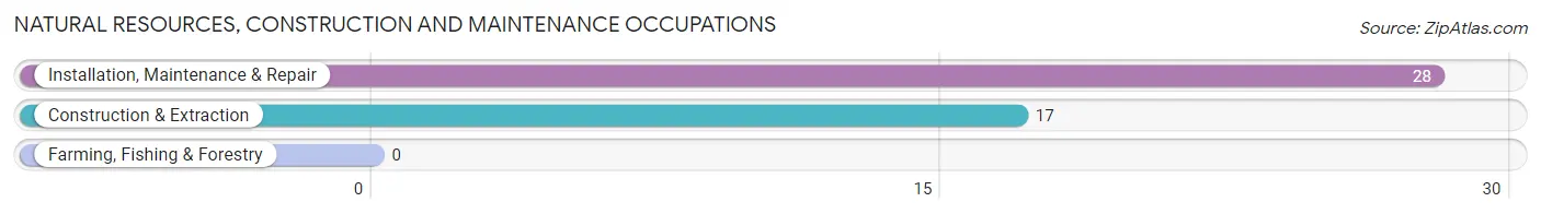 Natural Resources, Construction and Maintenance Occupations in Mountainburg