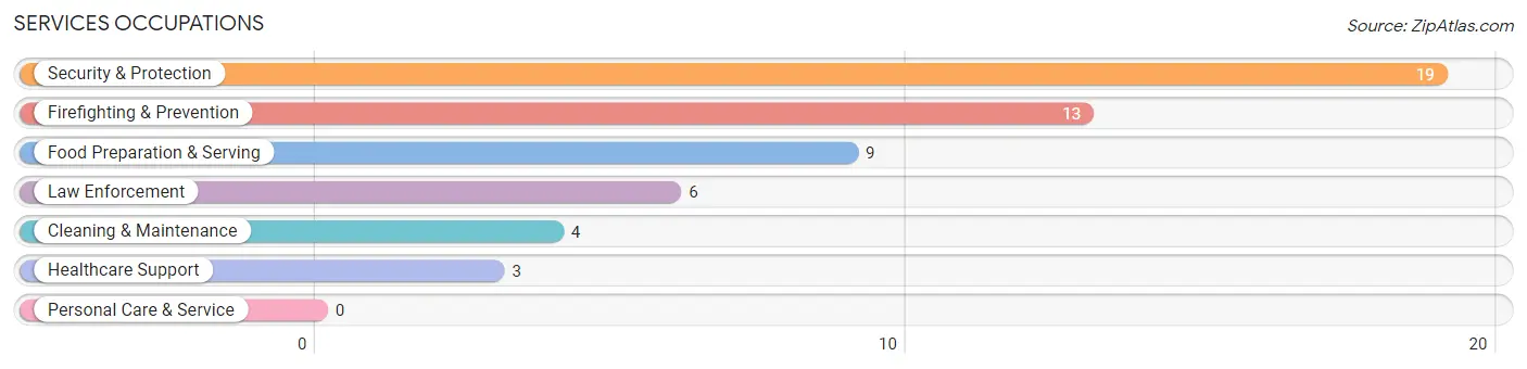 Services Occupations in Ravenden Springs