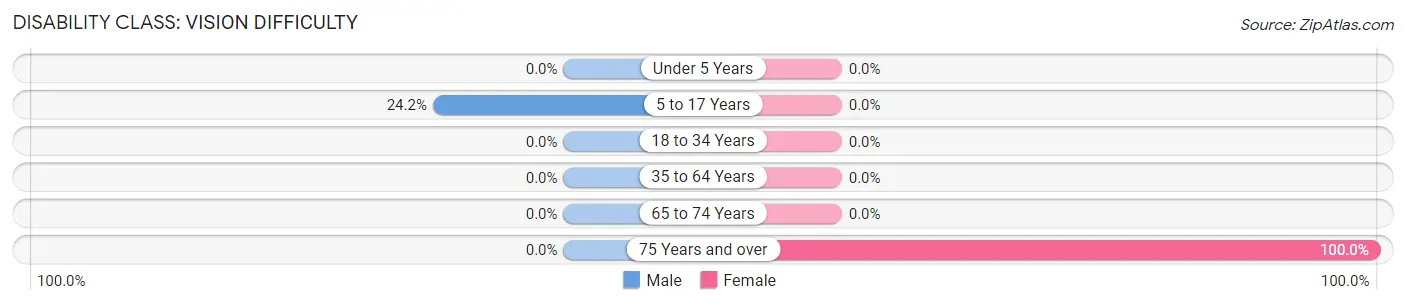 Disability in Vandervoort: <span>Vision Difficulty</span>