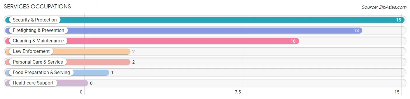 Services Occupations in Weiner