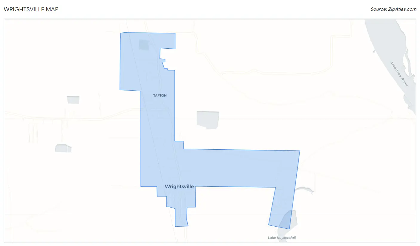 Wrightsville Map