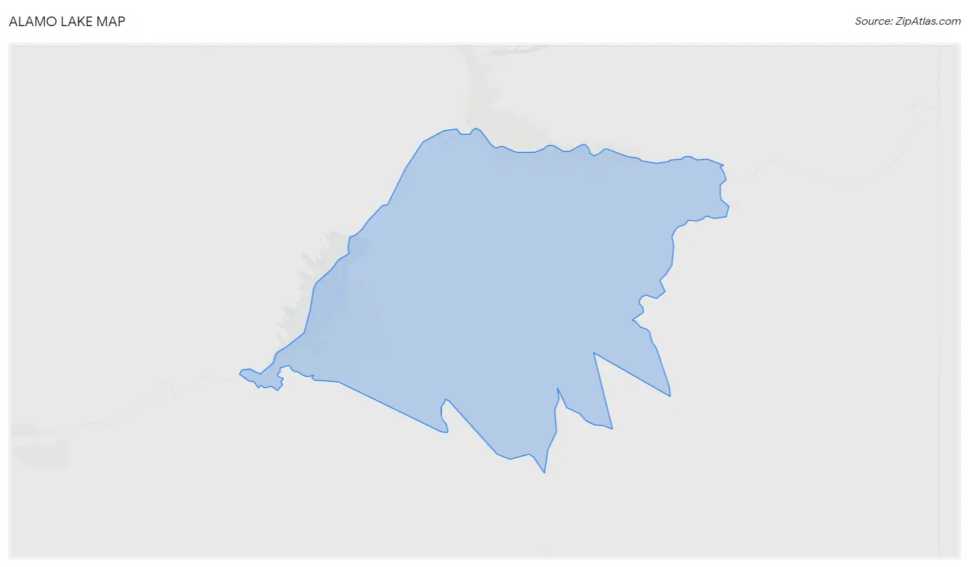 Alamo Lake Map
