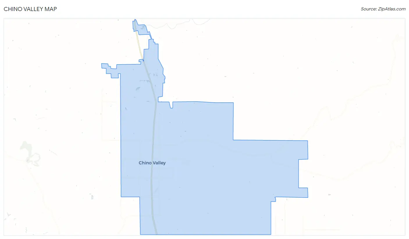 Chino Valley Map