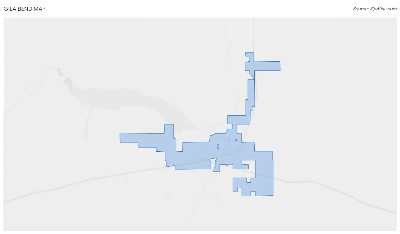 Gila Bend Map