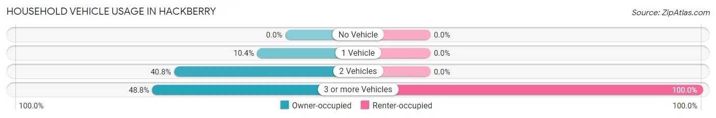 Household Vehicle Usage in Hackberry