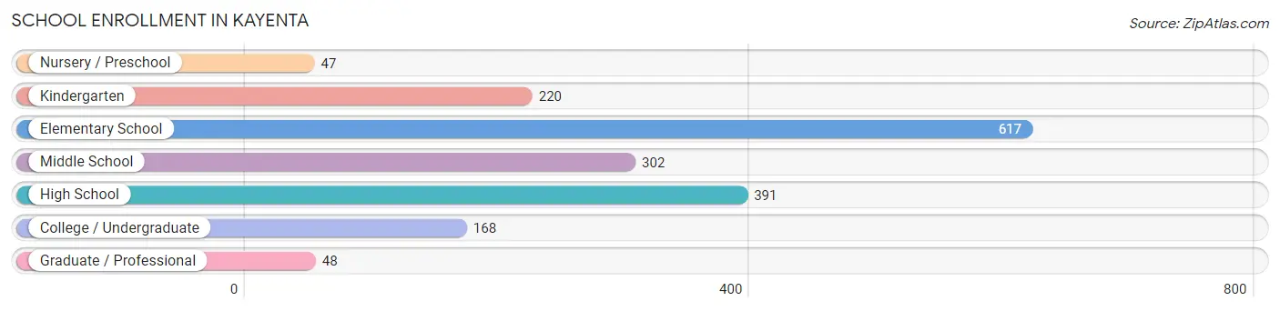 School Enrollment in Kayenta