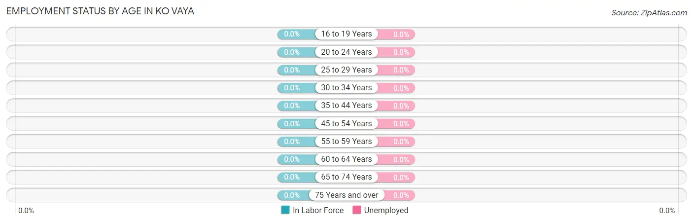 Employment Status by Age in Ko Vaya
