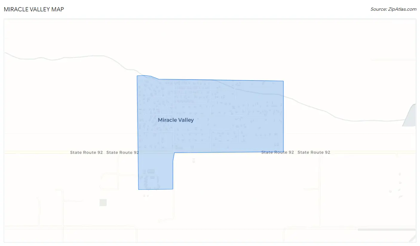 Miracle Valley Map