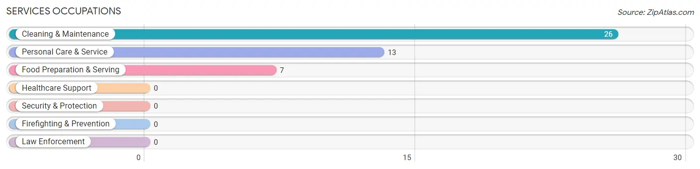 Services Occupations in Morenci