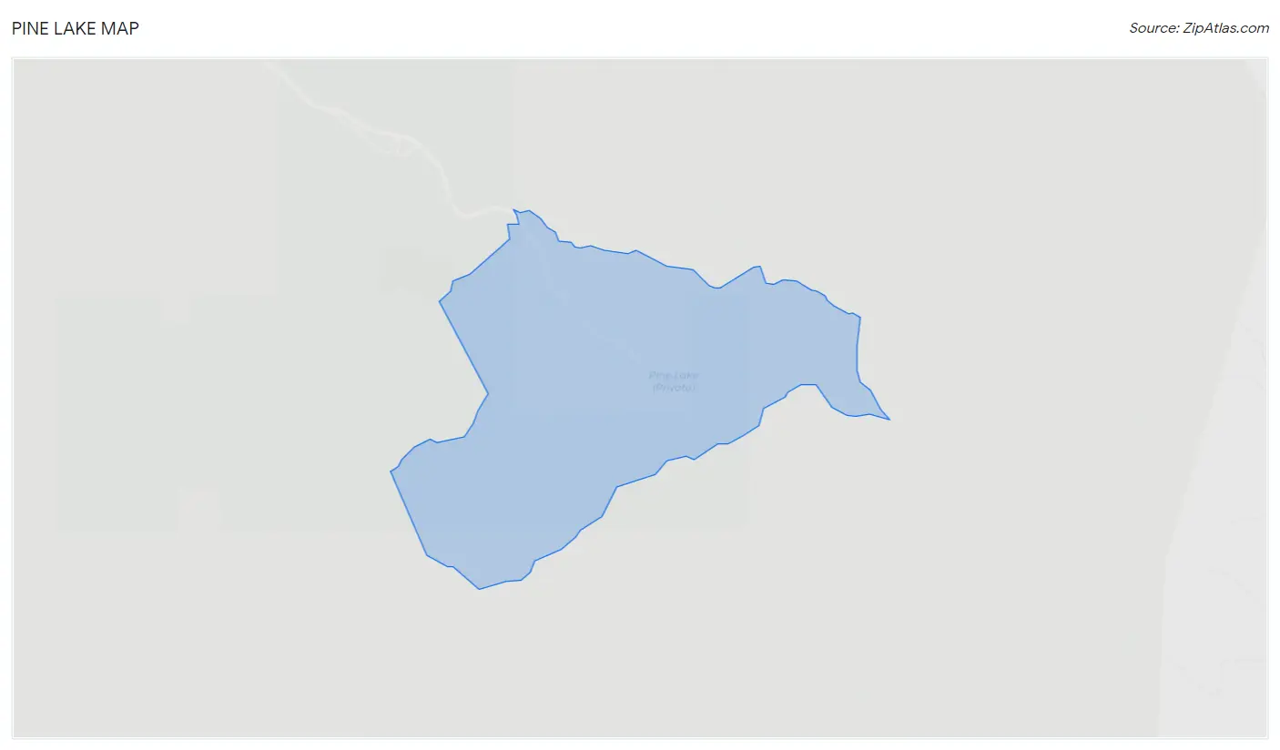 Pine Lake Map