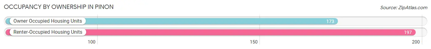 Occupancy by Ownership in Pinon
