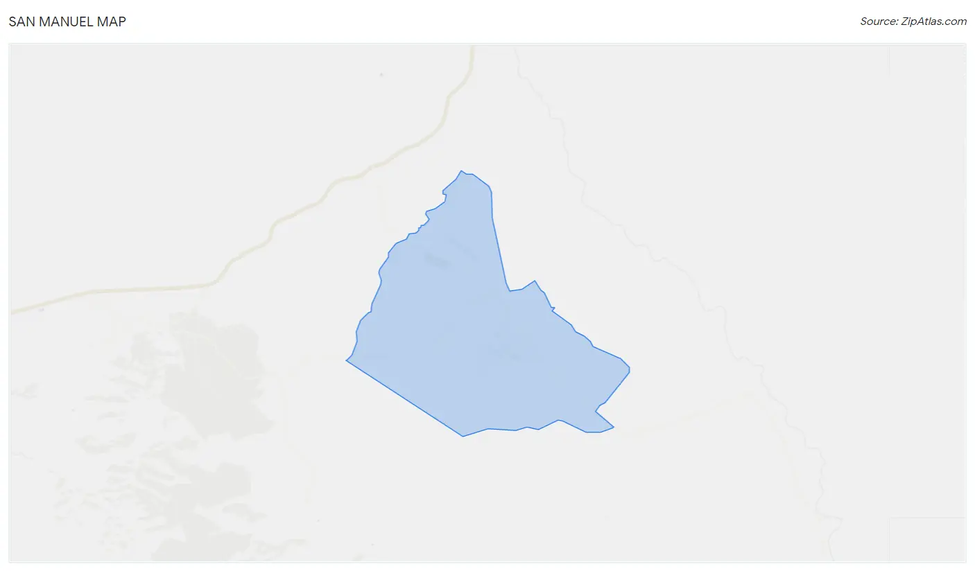 San Manuel Map