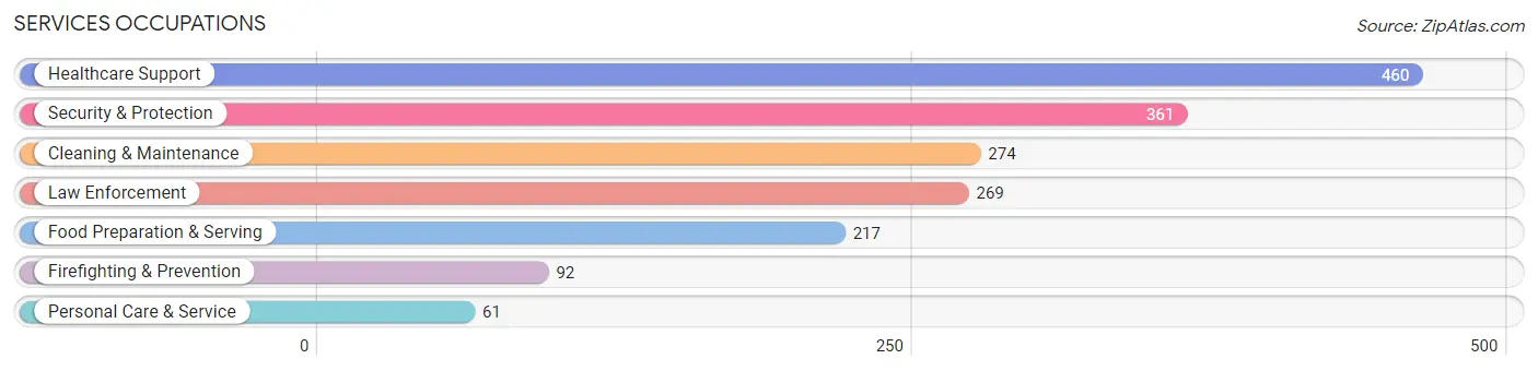 Services Occupations in Somerton