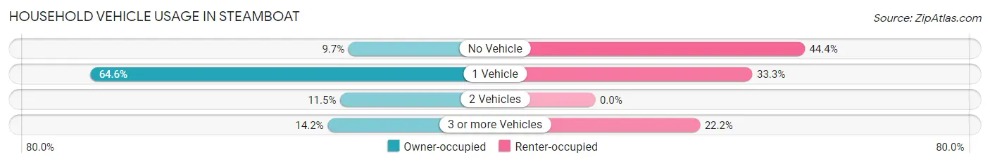 Household Vehicle Usage in Steamboat