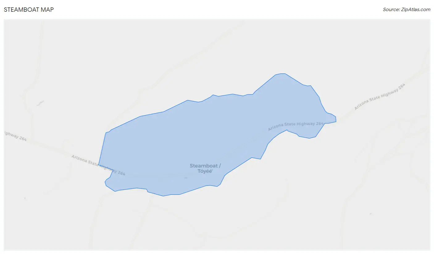 Steamboat Map