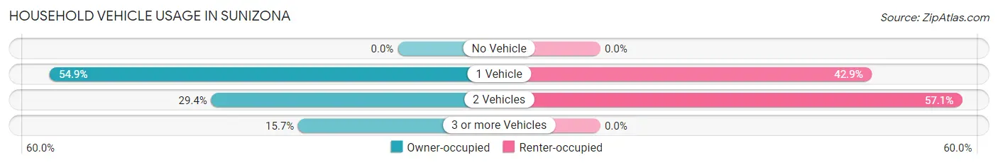 Household Vehicle Usage in Sunizona