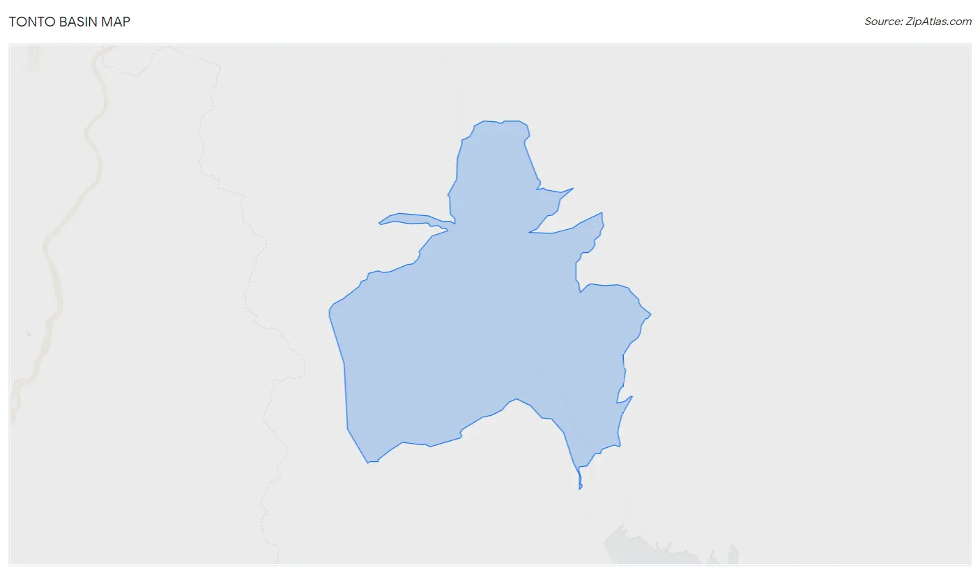Tonto Basin Map