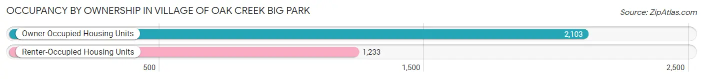 Occupancy by Ownership in Village of Oak Creek Big Park