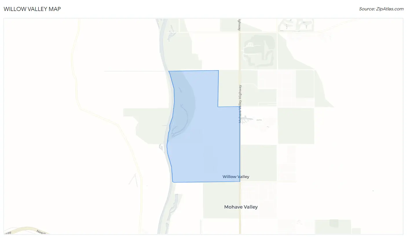 Willow Valley Map