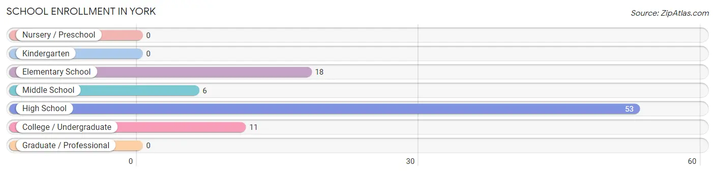 School Enrollment in York