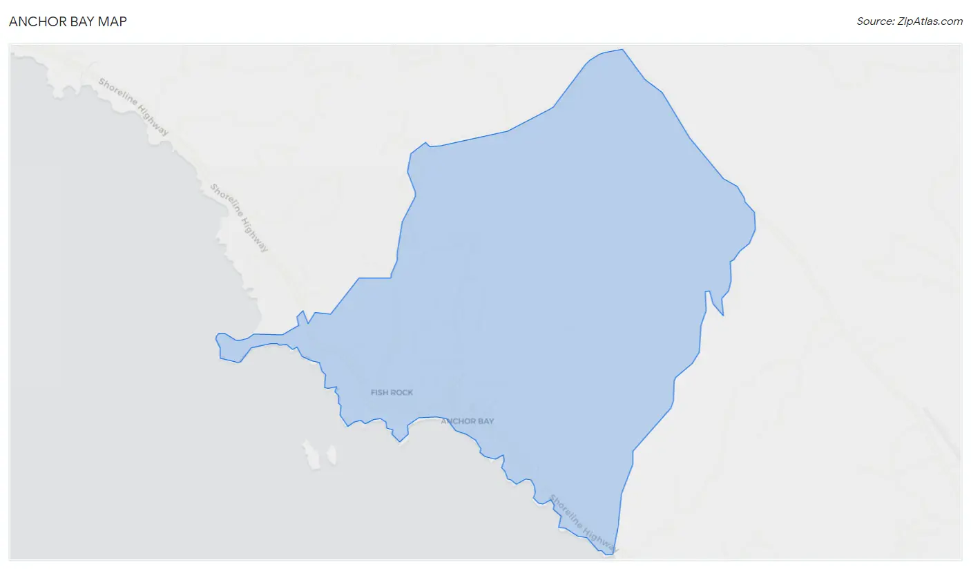 Anchor Bay Map