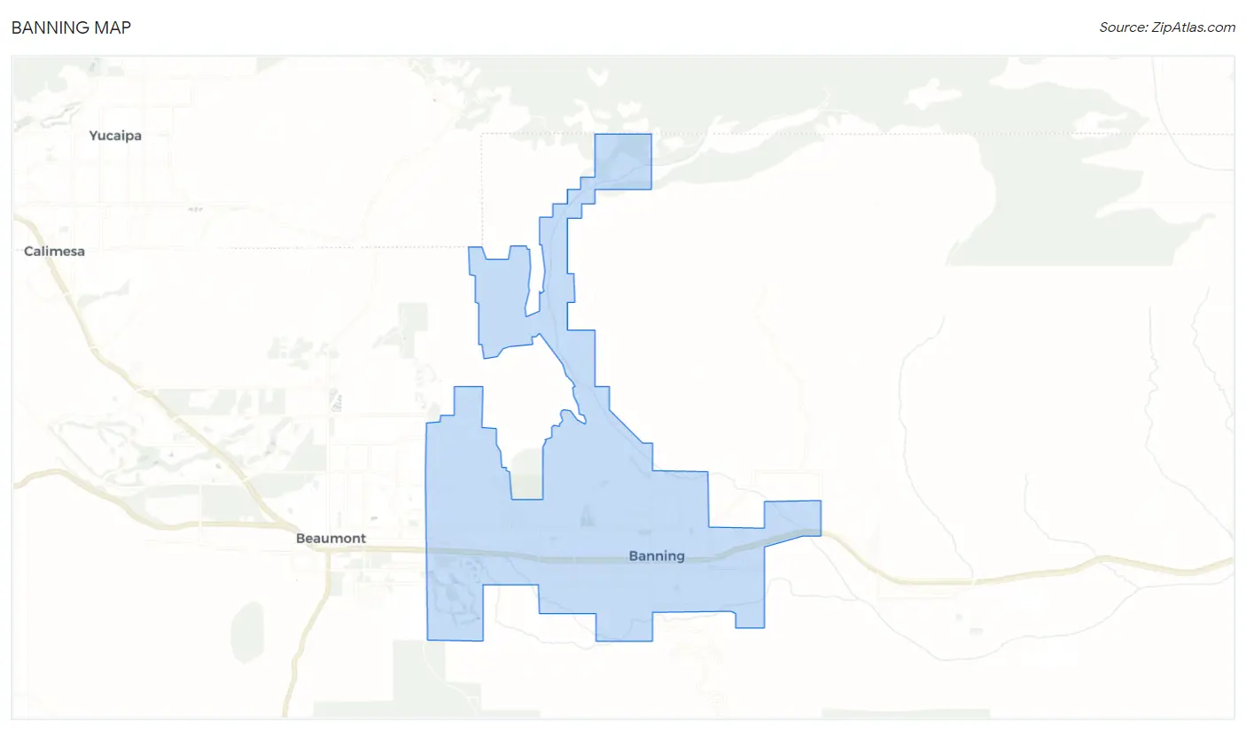 Banning Map