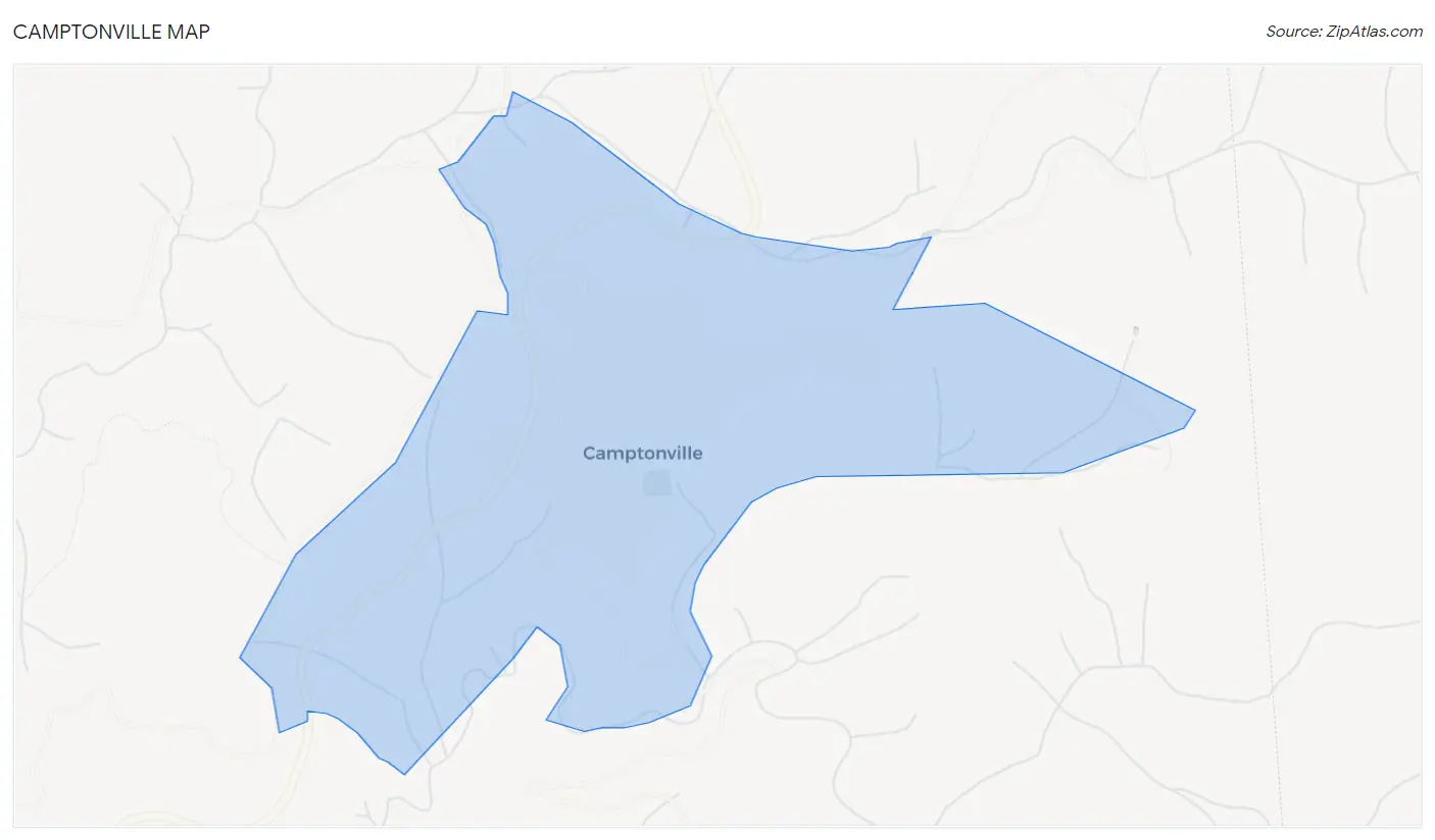 Camptonville Map
